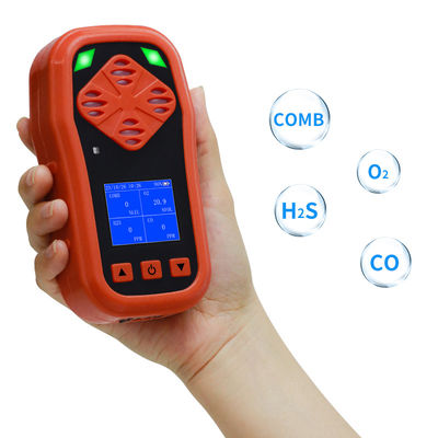 YA-CDX4 CE FCC Fabrikpreis 4-in-1-Gasdetektor Tragbarer Multi-Gas-O2-CO-LEL-H2S-Gasmonitor-Alarm