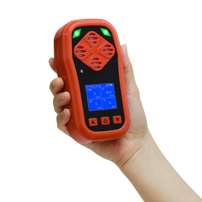 Mobiler Gasmonitor Alarm Multi LEL Brennstoff O2 CO H2S 4 in 1 Gasdetektor