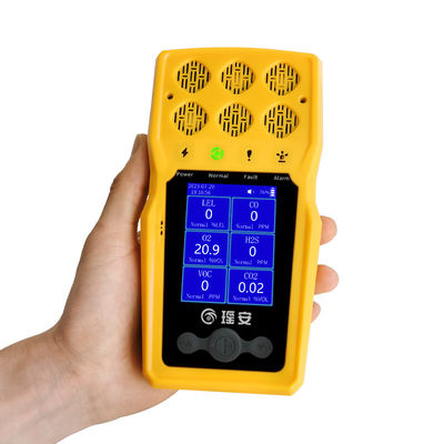 Yaoan 6 in 1 tragbare Multi Gas Detektoren Monitor 700g BTQ-YA-C100FT-6