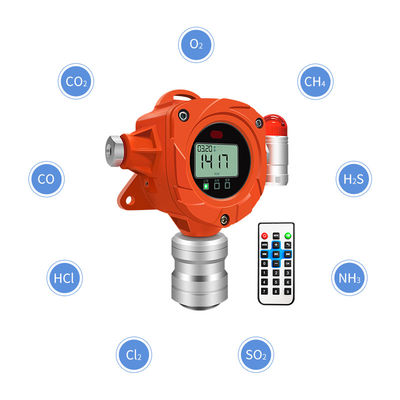 Wandmontierter Festgasdetektor C2h6 So2 Gasdetektor mit intelligenten Sensor