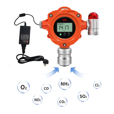 HCL-Wasserstoffchlorid-Gasmonitor Wandmontage Toxischer PH3-Phosphin-Gasdetektor