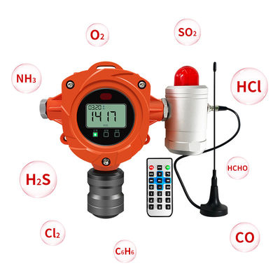 H2S-Wasserstoffsulfid-Gasdetektor Industrielle feste Sensitive Gasgehalt Alarm H2S-Monitor