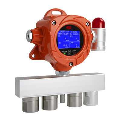 Wandmontierte Festwasserstoffgasdetektor 4 in 1 Multigas-Detektor