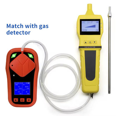 YA-CDX4 Multi-Gasmonitor mit natürlicher Diffusion Gasdetektor CO2 O2 H2S CO mit externer Probenahmepumpe