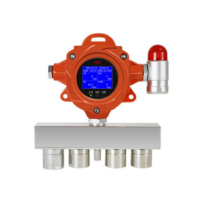 Festgelegte Mehrfachgasdetektor EX O2 CH4 CO2 CO SO2 Gassensor Ozondetektor 6 in 1 Gasanalysatoren