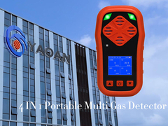 Portable 4 in 1 Multi Gas Detektoren mit Pumpe h2s co o2 ch4 Gasleckage Monitor